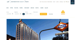 Desktop Screenshot of abbamadridhotel.com